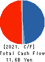 TOMEN DEVICES CORPORATION Cash Flow Statement 2021年Mar期 TOMEN DEVICES CORPORATION Cash Flow Statement 2021年3月期