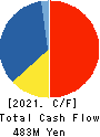 Nihon Enterprise Co.,Ltd. Cash Flow Statement 2021年5月期