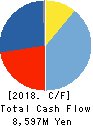 Shinko Shoji Co.,Ltd. Cash Flow Statement 2018年3月期