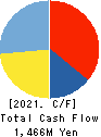 NIPPON FELT CO.,LTD. Cash Flow Statement 2021年3月期
