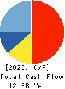 Dainichiseika Color & Chemicals Mfg.Co. Cash Flow Statement 2020年3月期