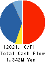 ASEED HOLDINGS CO.,LTD. Cash Flow Statement 2021年3月期