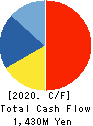 Ray Corporation Cash Flow Statement 2020年2月期