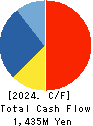 Double Standard Inc. Cash Flow Statement 2024年3月期