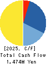 NIPPON CHUTETSUKAN K.K. Cash Flow Statement 2025年3月期