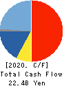 KAGA ELECTRONICS CO.,LTD. Cash Flow Statement 2020年3月期
