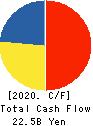 TOKAI Holdings Corporation Cash Flow Statement 2020年3月期