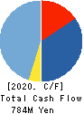 VALTES HOLDINGS CO.,LTD. Cash Flow Statement 2020年3月期