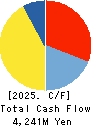 SANIX HOLDINGS INCORPORATED Cash Flow Statement 2025年Mar期 SANIX HOLDINGS INCORPORATED Cash Flow Statement 2025年3月期