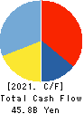 TIS Inc. Cash Flow Statement 2021年3月期