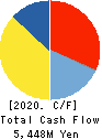 AOI ELECTRONICS CO.,LTD. Cash Flow Statement 2020年3月期