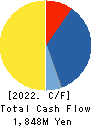 Future Innovation Group,Inc. Cash Flow Statement 2022年12月期