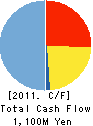 GOTO CO.,LTD. Cash Flow Statement 2011年2月期