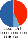 SAFTEC CO.,LTD. Cash Flow Statement 2024年3月期
