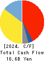 MEIDENSHA CORPORATION Cash Flow Statement 2024年3月期
