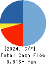 TECHNO RYOWA LTD. Cash Flow Statement 2024年Mar期 TECHNO RYOWA LTD. Cash Flow Statement 2024年3月期