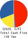 Bando Chemical Industries,Ltd. Cash Flow Statement 2025年3月期