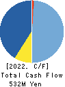Nihon Enterprise Co.,Ltd. Cash Flow Statement 2022年5月期