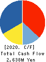 Nitta Gelatin Inc. Cash Flow Statement 2020年3月期