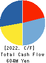 NIKKO COMPANY Cash Flow Statement 2022年3月期