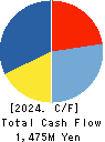 RACCOON HOLDINGS, Inc. Cash Flow Statement 2024年4月期