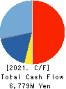 JCU CORPORATION Cash Flow Statement 2021年Mar期 JCU CORPORATION Cash Flow Statement 2021年3月期