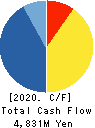 EnBio Holdings Cash Flow Statement 2020年3月期