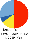 VIS co.ltd. Cash Flow Statement 2023年Mar期 VIS co.ltd. Cash Flow Statement 2023年3月期