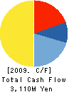 Shiomi Holdings,Corporation Cash Flow Statement 2009年3月期
