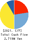 OTEC CORPORATION Cash Flow Statement 2021年Mar期 OTEC CORPORATION Cash Flow Statement 2021年3月期
