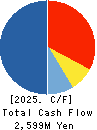 MRK HOLDINGS INC. Cash Flow Statement 2025年Mar期 MRK HOLDINGS INC. Cash Flow Statement 2025年3月期