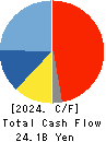 NIHON PARKERIZING CO.,LTD. Cash Flow Statement 2024年Mar期 NIHON PARKERIZING CO.,LTD. Cash Flow Statement 2024年3月期
