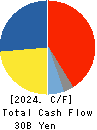 Oki Electric Industry Company,Limited Cash Flow Statement 2024年Mar期 Oki Electric Industry Company,Limited Cash Flow Statement 2024年3月期