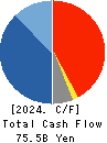 Yokogawa Electric Corporation Cash Flow Statement 2024年Mar期 Yokogawa Electric Corporation Cash Flow Statement 2024年3月期