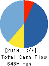 Birdman Inc. Cash Flow Statement 2019年6月期