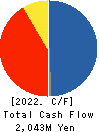 SYNCLAYER INC. Cash Flow Statement 2022年12月期