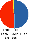 DAIWASYSTEM CO.,LTD. Cash Flow Statement 2009年3月期