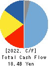 NIPPON SEIKI CO.,LTD. Cash Flow Statement 2022年3月期
