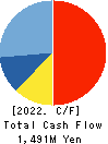 DKK-TOA CORPORATION Cash Flow Statement 2022年3月期