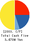 TASCOSYSTEM Co.,Ltd. Cash Flow Statement 2003年12月期