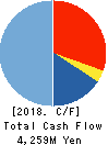 REVER HOLDINGS CORPORATION Cash Flow Statement 2018年6月期