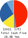 NOF CORPORATION Cash Flow Statement 2022年Mar期 NOF CORPORATION Cash Flow Statement 2022年3月期