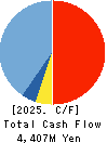 FaithNetwork Co.,Ltd Cash Flow Statement 2025年3月期