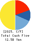 NISSAN TOKYO SALES HOLDINGS CO., LTD. Cash Flow Statement 2025年Mar期 NISSAN TOKYO SALES HOLDINGS CO., LTD. Cash Flow Statement 2025年3月期