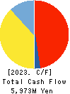 ZIGExN Co.,Ltd. Cash Flow Statement 2023年3月期