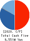 TOMEN DEVICES CORPORATION Cash Flow Statement 2020年3月期