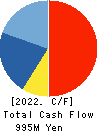 OKANO VALVE MFG.CO.LTD. Cash Flow Statement 2022年11月期