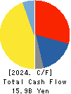 CMK CORPORATION Cash Flow Statement 2024年Mar期 CMK CORPORATION Cash Flow Statement 2024年3月期