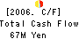 E-net Japan Corporation Cash Flow Statement 2006年3月期