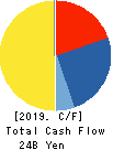 TOENEC CORPORATION Cash Flow Statement 2019年3月期